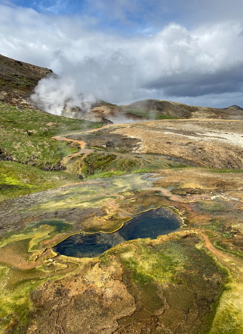 A Gorgeous Little Known Geothermal Area Close to Reykjavík