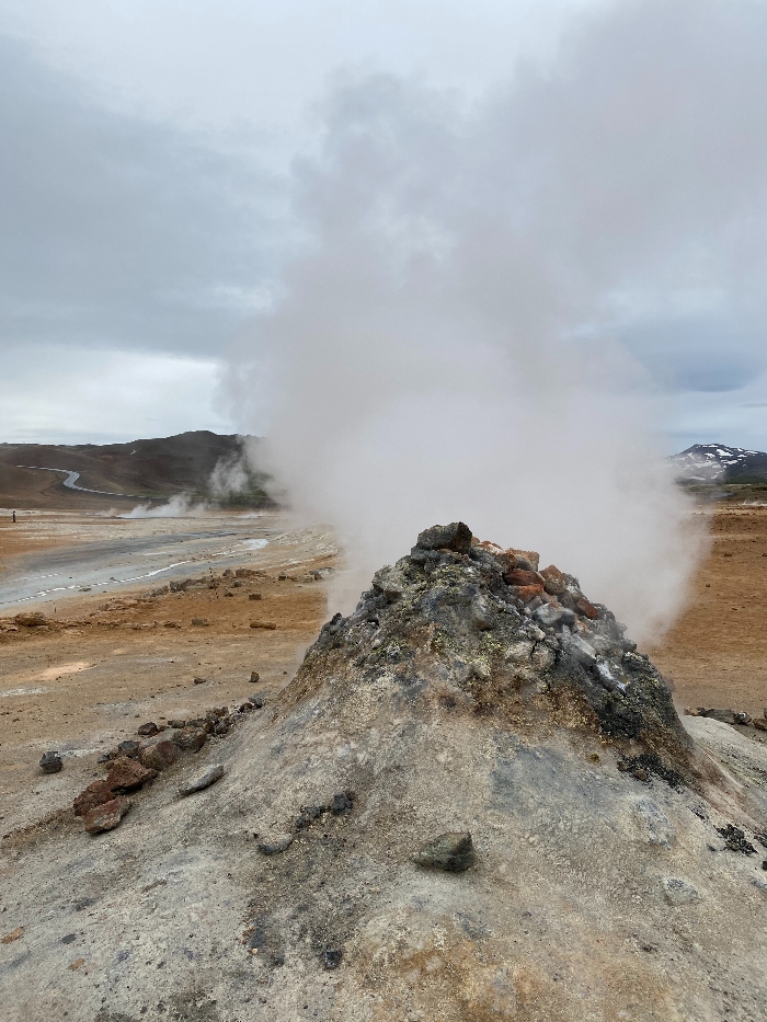 Namaskard Geothermal Area in North Iceland