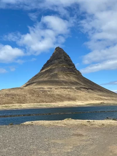 Arrow Mountain on Snæfellsnes Peninsula in spring